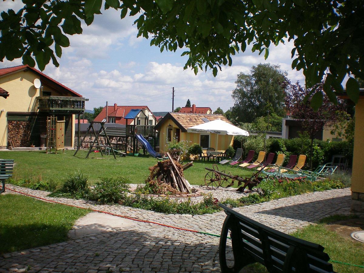 Landhotel Heidekrug Dohma Exterior foto